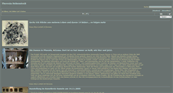 Desktop Screenshot of gallery.theresia-hebenstreit.de